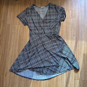 Plaid dress